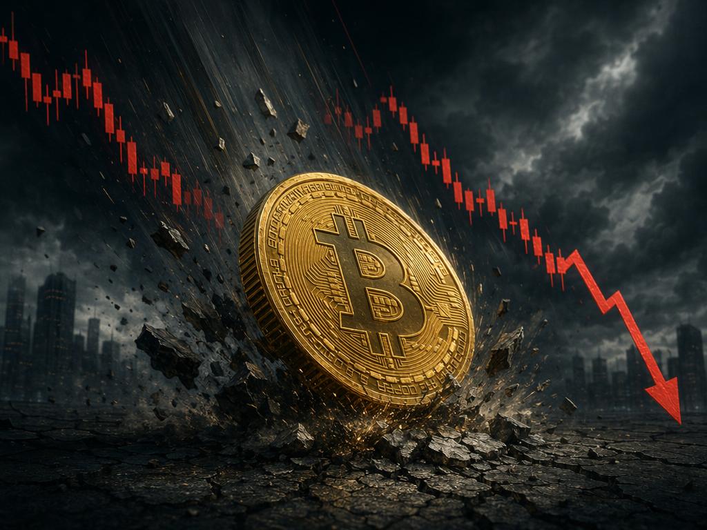 Биткоин падает