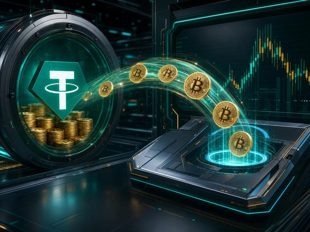 Tether отправила 204 BTC
