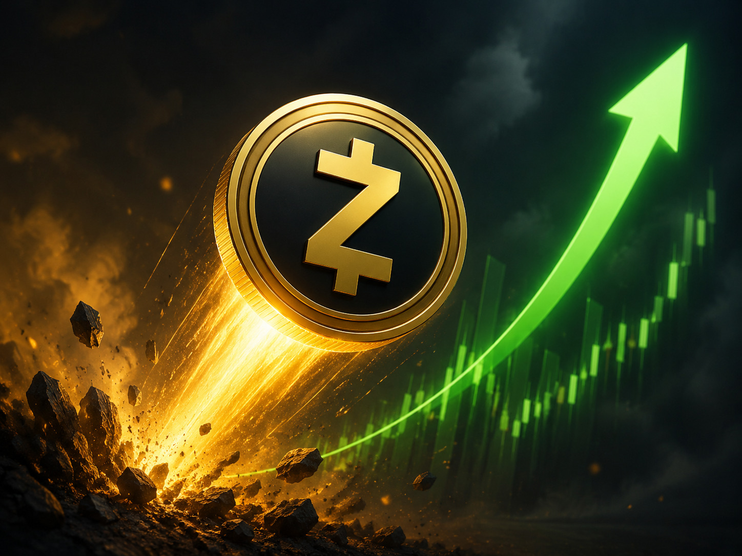 Zcash взлетел на 42% и подобрался к $600: что разогнало главную приватную криптовалюту