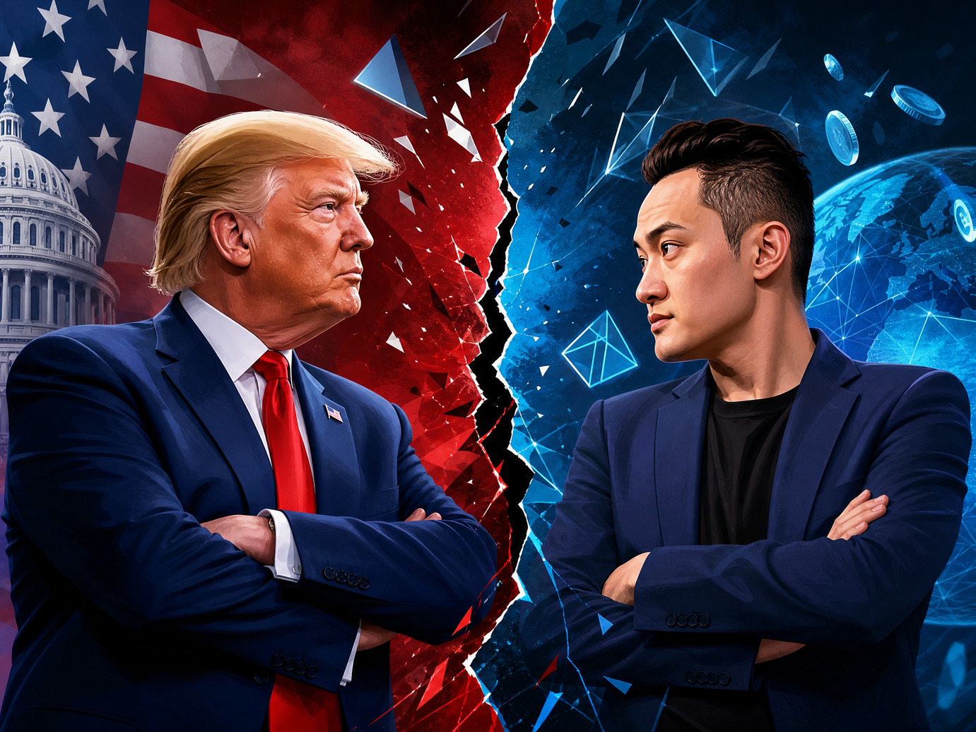 Война Трампов и Сана: как крипто-альянс года превратился в крупнейший судебный скандал